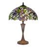 Stolní lampa Tiffany KT142411+PBLM11