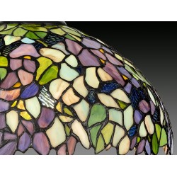 Stolní lampa Tiffany KT142411+PBLM11