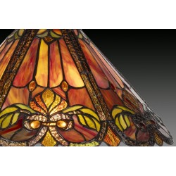 Závěsné svítidlo Tiffany KT019011RED+C2