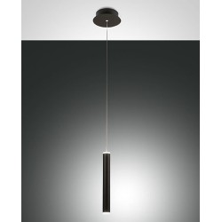LED závěsné svítidlo Prado, 1 x 6,5 W, černá