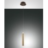 LED závěsné svítidlo Prado, 1 x 6,5 W, matná mosaz