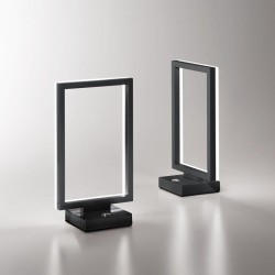 LED stolní lampa Bard, černá