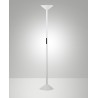 LED stojací lampa Tratto, bílá