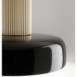 LED závěsné svítidlo Lunar, černá