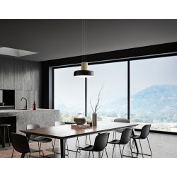 LED závěsné svítidlo Lunar, černá