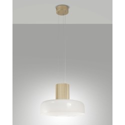 LED závěsné svítidlo Lunar, bílá