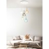 Závěsné svítidlo moderní Lila, 5 x 40 W