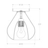 Stropní svítidla moderní Lila, 1 x 40 W