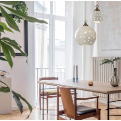 Závěsné svítidlo rustikální Bolle G, 250 mm, Ceramiche Borso