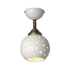 Stropní svítidlo rustikální Bolle D, Ceramiche Borso