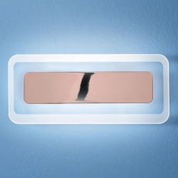 LED nástěnné svítidlo Antille S, 14 W, měděná