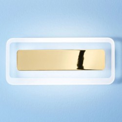 LED nástěnné svítidlo Antille S, 14 W, zlatá
