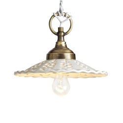 Závěsné svítidlo rustikální Merletto B, 210 mm