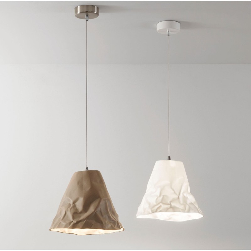 Závěsná svítidla moderní Crumple Závěsná svítidla moderní Crumple