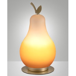 LED stolní lampa Wilma, oranžová