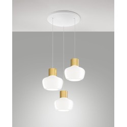 LED závěsné svítidlo Kino, 36 W, bílá