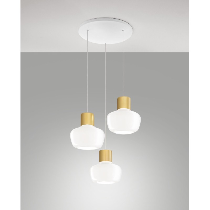 LED závěsné svítidlo Kino, 36 W, bílá