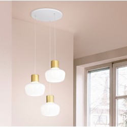 LED závěsné svítidlo Kino, 36 W, bílá