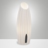 Stolní lampa moderní Nadine, bílá