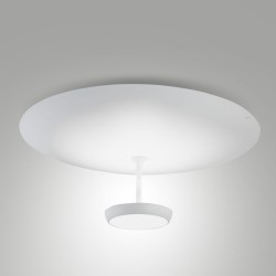 LED stropní svítidlo Yuko, bílá