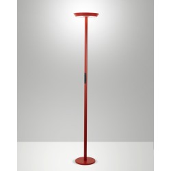 LED stojací lampa Fizz, červená