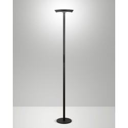 LED stojací lampa Fizz, antracit