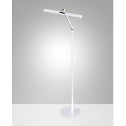 LED stojací lampa Beba, bílá