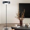 Stojací lampa moderní Loto, antracit