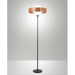 Stojací lampa moderní Loto, cihlová