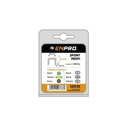 Spony Profi 345 / 6 mm / 3500 ks, 123733