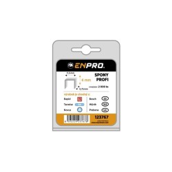 Spony Profi 530 / 4 mm / 2000 ks, 123767