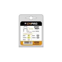 Spony Profi 581 / 10 mm / 1000 ks, 123780