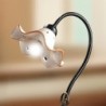 Stolní lampa rustikální 2215.L, hnědá