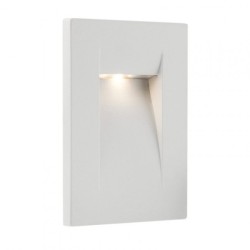 LED zapuštěné svítidlo Inner, svislá - matná bílá