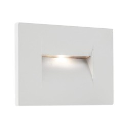 LED zapuštěné svítidlo Inner, vodorovná - matná bílá