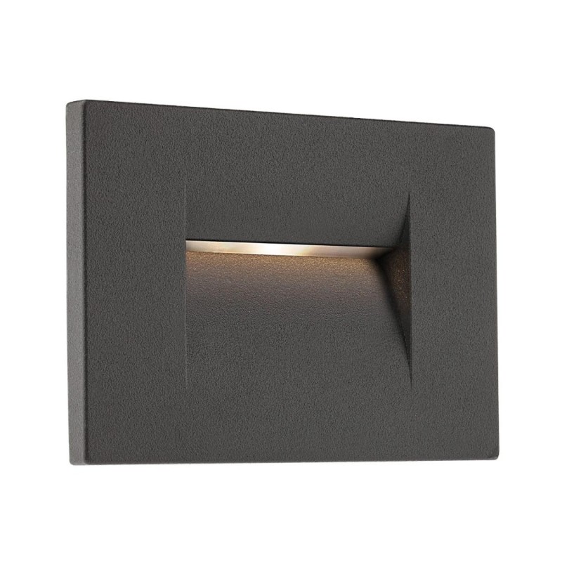 LED zapuštěné svítidlo Inner, vodorovná - tmavá šedá LED zapuštěné svítidlo Inner, vodorovná - tmavá šedá