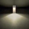LED sloupkové svítidlo Toss, slonová kost