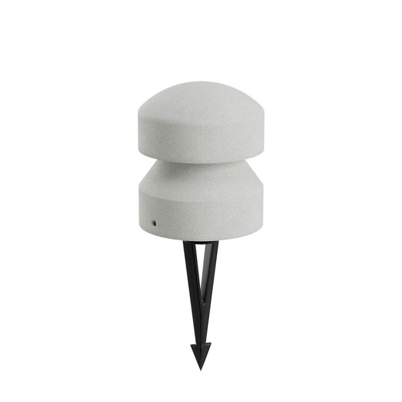 LED sloupkové svítidlo Cliff, 8 W, 360° - slonová kost