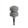LED sloupkové svítidlo Cliff, 8 W, 360° - tmavá šedá