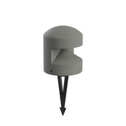 LED sloupkové svítidlo Cliff, 8 W, 180° - tmavá šedá