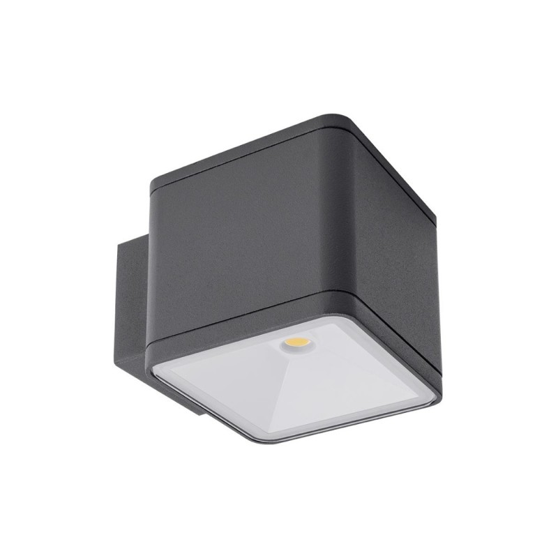 LED nástěnné svítidlo Beta, 1 x 6 W - tmavá šedá