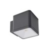LED nástěnné svítidlo Beta, 1 x 6 W - tmavá šedá
