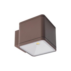 LED nástěnné svítidlo Beta, 1 x 6 W - tmavá hnědá