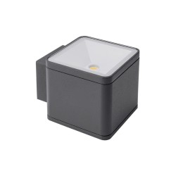 LED nástěnné svítidlo Beta, 2 x 6 W - tmavá šedá