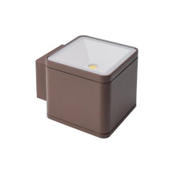 LED nástěnné svítidlo Beta, 2 x 6 W - tmavá hnědá