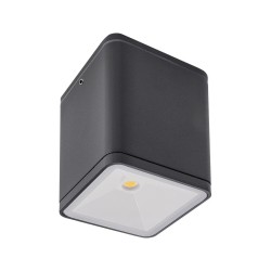 LED stropní svítidlo venkovní Beta, tmavá šedá