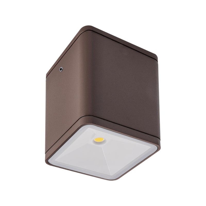LED stropní svítidlo venkovní Beta, tmavá hnědá