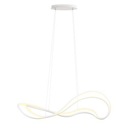 LED závěsné svítidlo Tempest, matná bílá