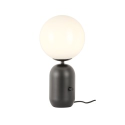 Stolní lampa moderní Helios, 150 mm - matná černá