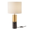 Stolní lampa moderní Apua, béžová